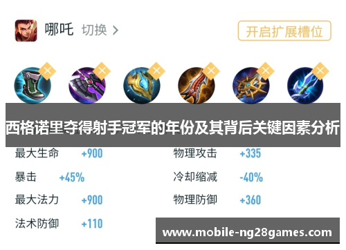 西格诺里夺得射手冠军的年份及其背后关键因素分析